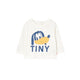 TINY COTTONS Tiny Dog Graphic Baby Tee Off White