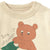 Bear Graphic Baby Sweatshirt Base Sanstone