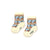 Tiny Ducks Medium Socks Base Dusty Yellow
