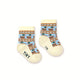 Tiny Ducks Medium Socks Base Dusty Yellow