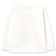Tulip & Daisy Graphic Sleeve Tee Base Off White
