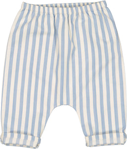 Louis Louise Jungle Trousers Stripe White Blue