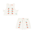 Mini Cherries Twill Set Off White