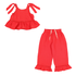 Linen Set Coral
