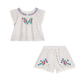 Perla Set Cream Cruise Checks