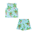 Palms Set Light Blue