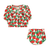 Red Roses Baby Set Ecru