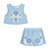 Albane Set Cotton Voile Stone Blue