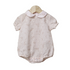 Foral Print Bodysuit Soft Pink