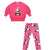 Penguin Puff Set Pink
