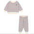 Manis Knit Set Antique Stripe