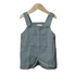 Short Plain Dungaree Green