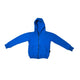 Biker Zipped Sweatshirt Blue