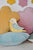 Velvet Bloom Pillow Pink Elderberry