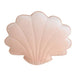 Velvet Shell Cushion Apricot Pearl