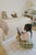 Washable Rug Vichy Ivory