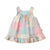 WHEAT Ayla Ruffle Dress Patchwork Flowers, BEIRUT-MIDDLE EAST