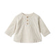 WHEAT Bjork Shirt Dark Blue Stripe, BEIRUT-UAE