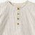 WHEAT Bjork Shirt Dark Blue Stripe, available at SMOL, Beirut