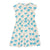 Sail Collar Sundress Turquoise