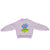 Purple Sweatshirt With Flowers