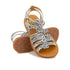 Plagette Gladiator Mini Leo White