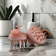 Scalp Massager With Pump Pink