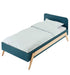 Retro Bed Dark Grey 120 cm
