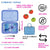 Yumbox Tapas 4C Hazy Blue