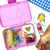 Yumbox Tapas 4C Capri Pink Rainbow