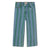 Retro Stripes Straight Denim Pant Base Denim Medium Wash