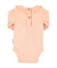 Red Apple Bodysuit Light Pink