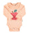 Red Apple Bodysuit Light Pink