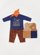 "Mangeurs De Pain" Baby T-Shirt Marine