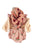Big Flowers Baby Bloomers With Straps Pink