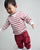 Baby Fleece Pants Cherry