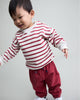 Baby Fleece Pants Cherry