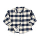 Baby Ghingham Shirt Navy