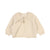 Baby Lurex Cardigan Natural