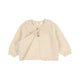 Baby Lurex Cardigan Natural