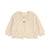 Baby Lurex Cardigan Natural