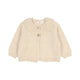 Baby Lurex Cardigan Natural