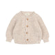 Baby Soft Knit Cardigan Natural
