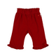 Baby Soft Velour Pants Cherry