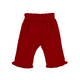 Baby Soft Velour Pants Cherry