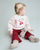 Baby Soft Velour Pants Cherry