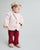 Baby Soft Velour Pants Cherry