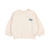 Baby Tennis Sweatshirt Ecru Melange