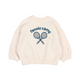 Baby Tennis Sweatshirt Ecru Melange