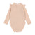 Baby Warm Rib Bodysuit Blush